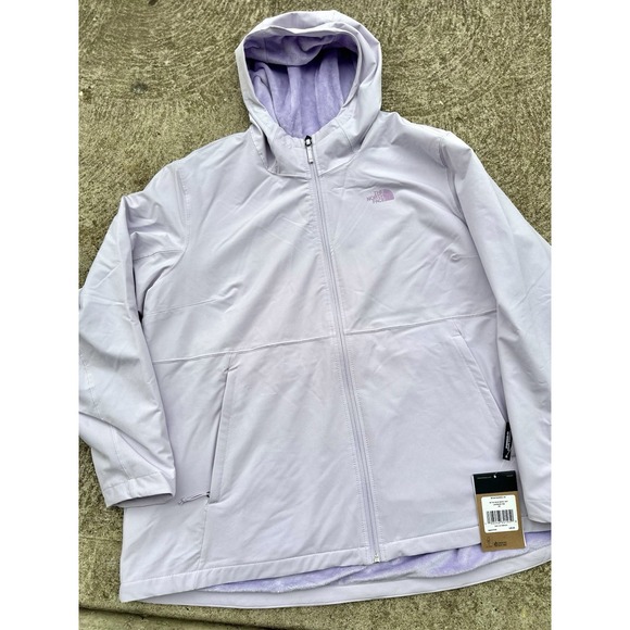 The North Face Jackets & Blazers - The North Face Shelbe Raschel WindWall Full Zip Hooded Jacket Lavender 3X